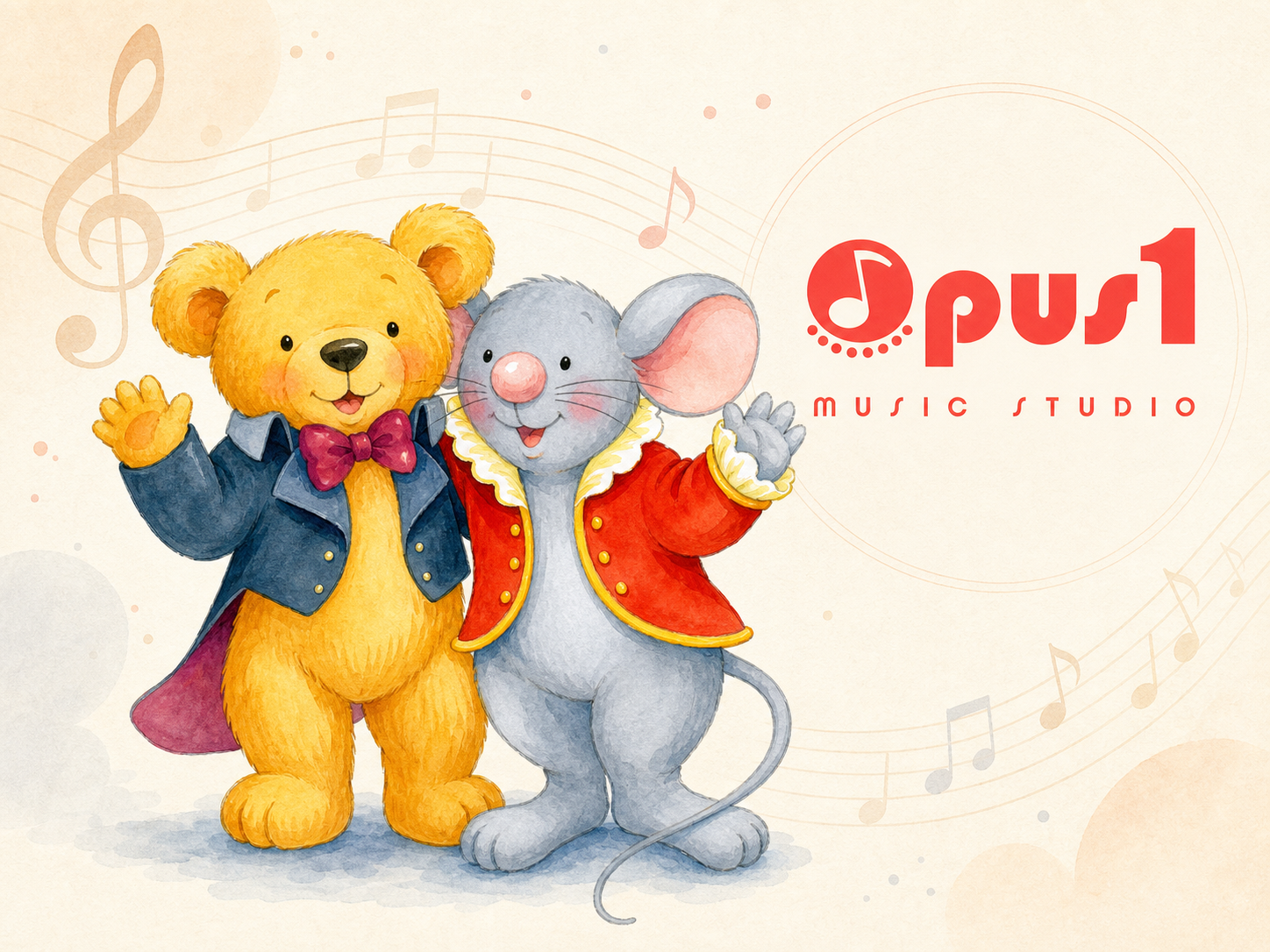 My Little Mozart students at Opus 1 Music Studio