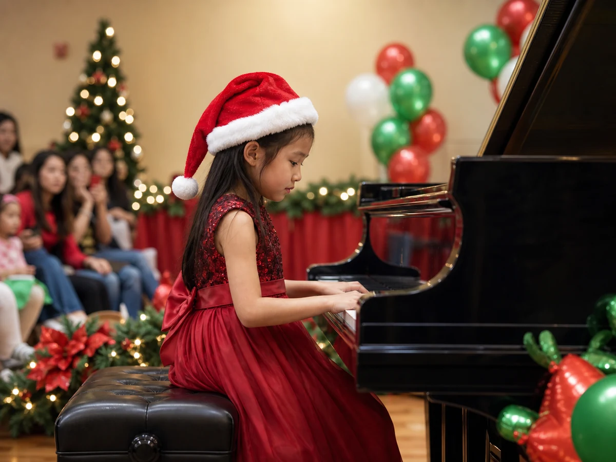 Holiday recital performance
