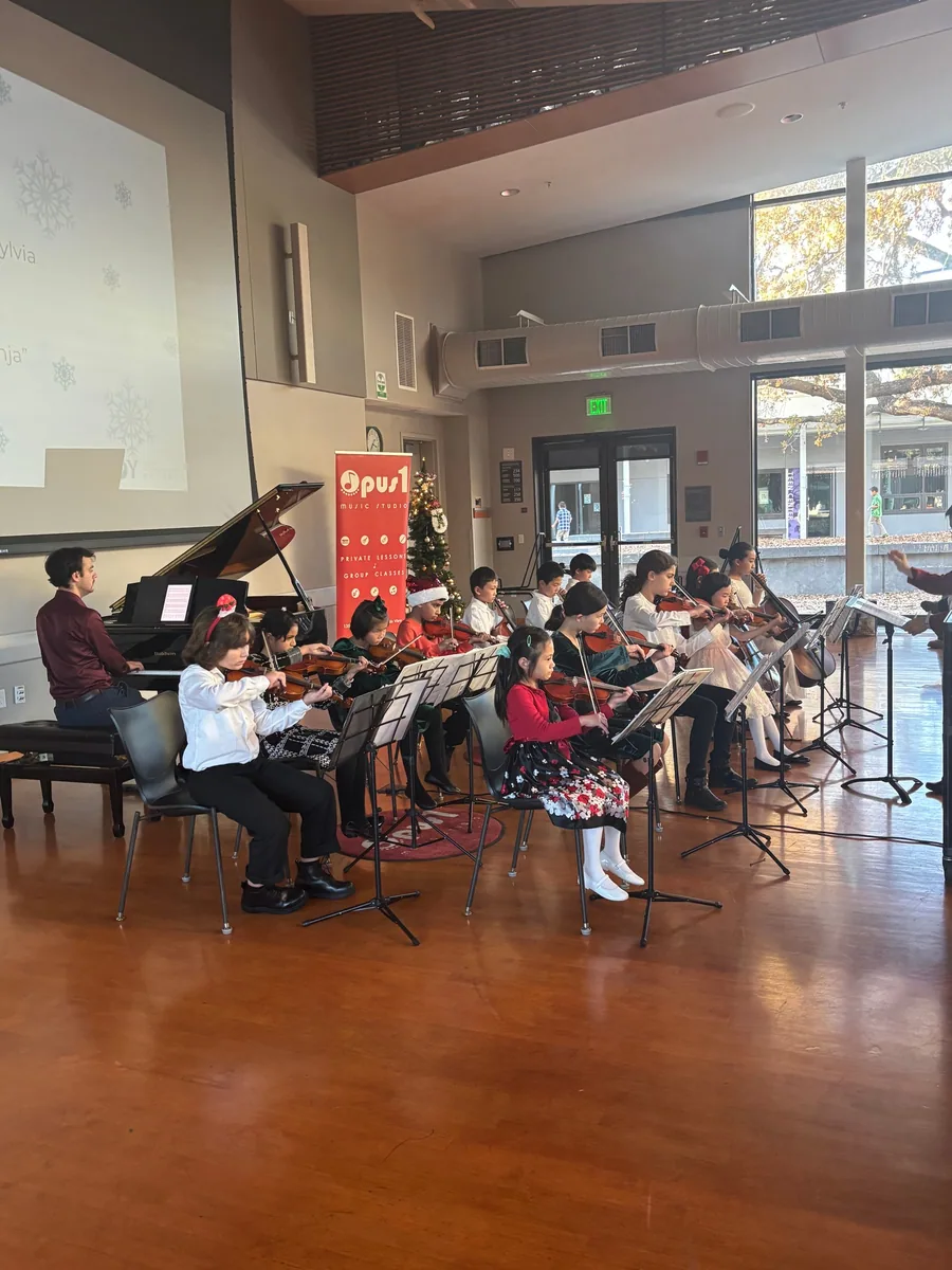 Holiday recital performer