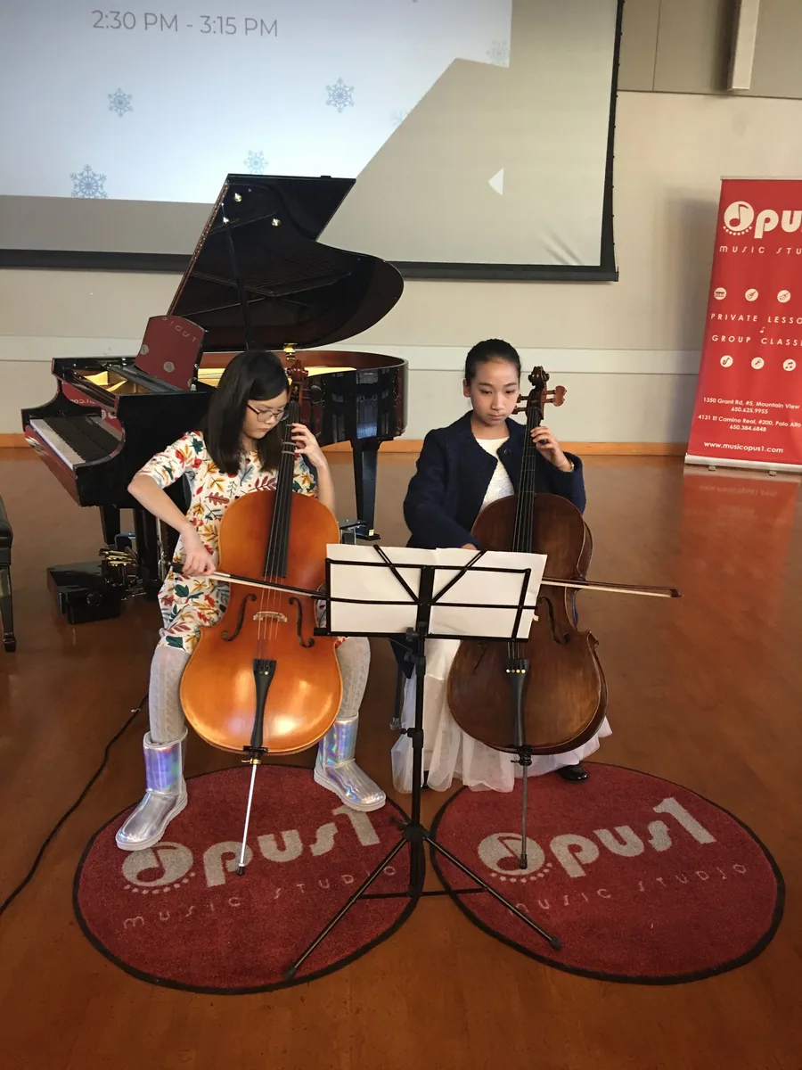 Holiday performance party student