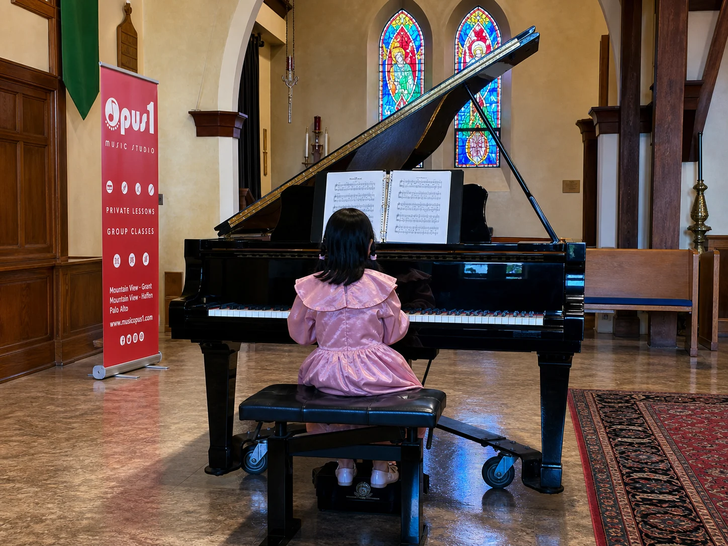Student piano performance